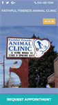 Mobile Screenshot of animalclinicoflebanonoregon.com